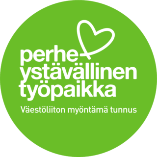 Vanhempainliiton toiminnan suuntaviivat nojaavat myös perheystävällisiin käytäntöihin, joista saimme tunnustuksen vuonna 2017.