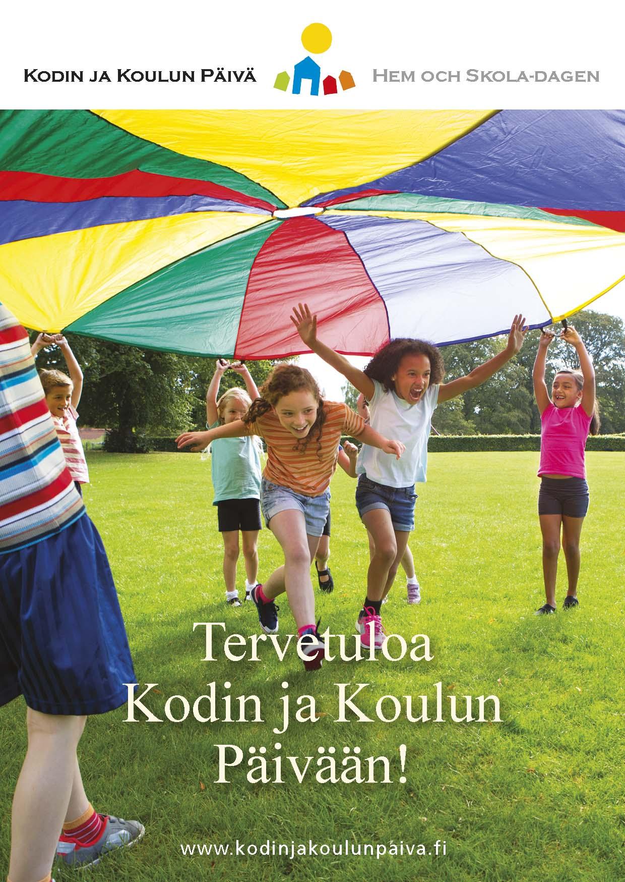 Kortti: Tervetuloa Kodin ja Koulun Päivään! www.kodinjakoulunpaiva.fi